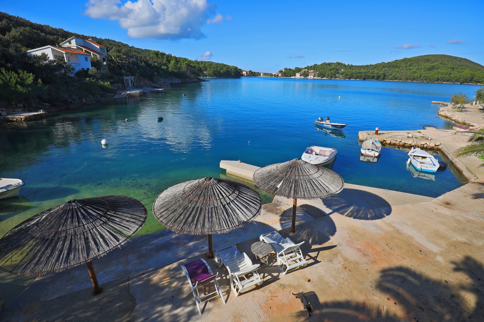 Sea view from the Lanterna balcony